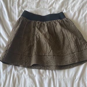 Vera wang green skirt